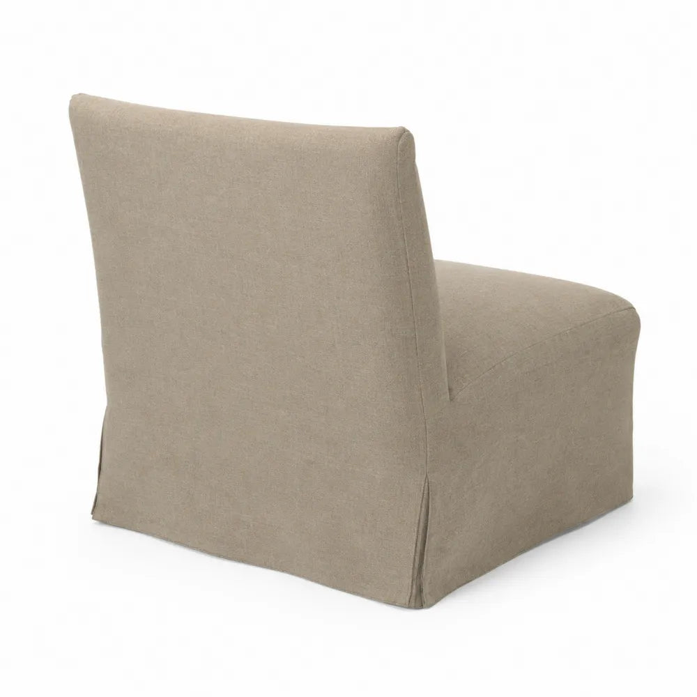 Esszimmerstuhl Leinen Beige